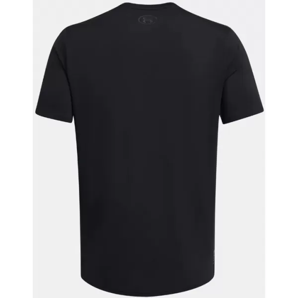  Herren-T-Shirt UNDER ARMOUR VANISH ENERGY SS 1383973-001 SCHWARZ 