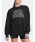 Damen-Sweatshirt UNDER ARMOUR ICON HWT TERRY OS CREW 1386493-001 SCHWARZ