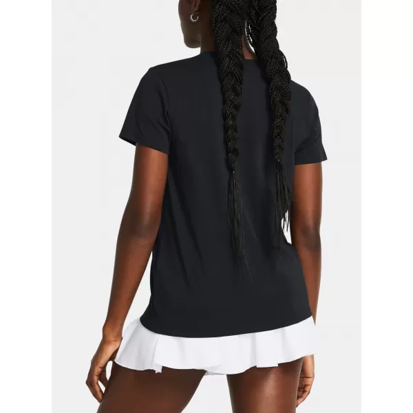  Damen-T-Shirt UNDER ARMOUR CAMPUS CORE SS 1383648-001 SCHWARZ 
