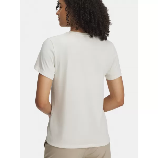  Damen-T-Shirt UNDER ARMOUR HWT BRANDED CORE SS 1389745-279 BRAUN 