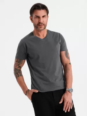 Hemd OMBRE OM-TSBS-0237 GRAPHIT