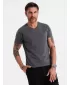 Hemd OMBRE OM-TSBS-0237 GRAPHIT