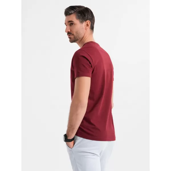  Hemd OMBRE OM-TSBS-0237 KASTANIENBRAUN 