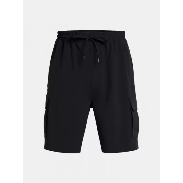  Herrenshorts UNDER ARMOUR VIBE WOVEN CARGO SHORT 1386560-001 SCHWARZ 