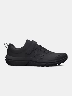 Jungenschuhe UNDER ARMOUR BPS ASSERT 10 AC UFM SYN 3027100-001 SCHWARZ