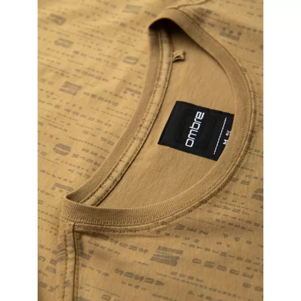  Hemd OMBRE OM-TSFP-0225 DUNKLE OLIVE 