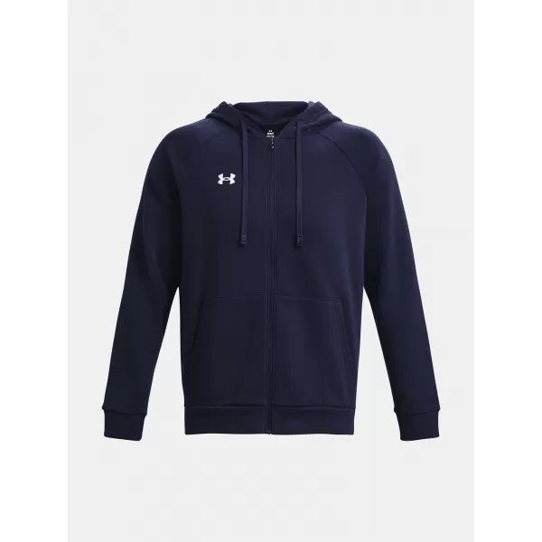  Herren-Sweatshirt UNDER ARMOUR UA RIVAL FLEECE FZ HOODIE BLAU 