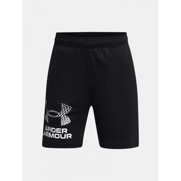  Shorts für Jungen UNDER ARMOUR TECH LOGO SHORTS 1383333-001 SCHWARZ 