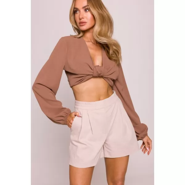  Damen-Shorts MOE M860 BEIGE 