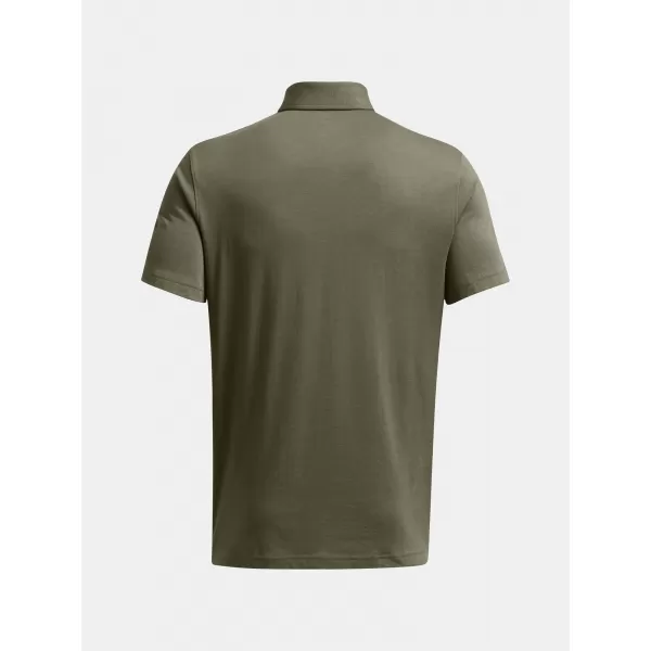  Herren-T-Shirt UNDER ARMOUR ICON POLO 1386608-390 GRÜN 