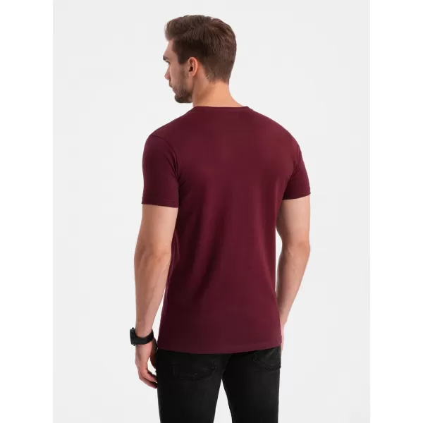  Hemd OMBRE OM-TSPT-0154 KASTANIENBRAUN 