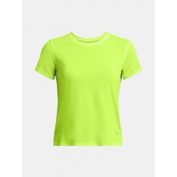  Damen-T-Shirt UNDER ARMOUR LAUNCH SHORTSLEEVE 1382434-731 GRÜN 