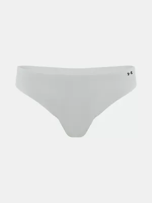 Damenhöschen UNDER ARMOUR PURE STRETCH NS THONG (3KS) 1383893-009 GRAU