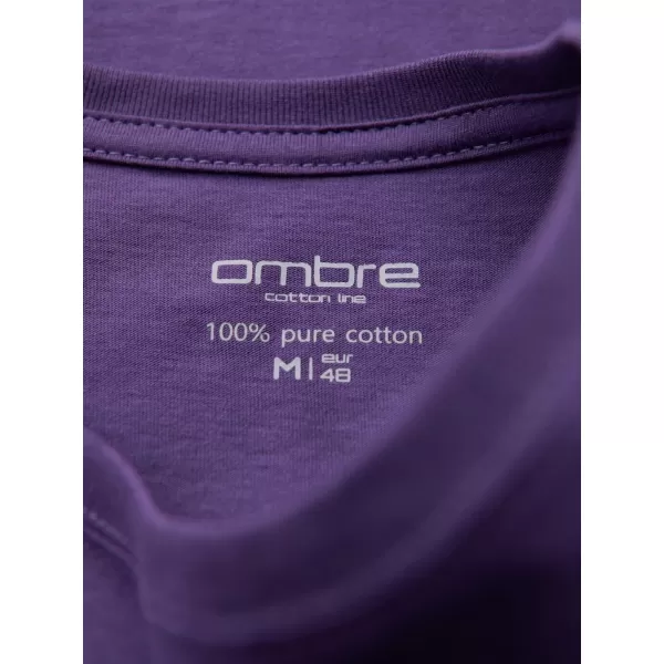  Hemd OMBRE OM-TSBS-0236 LILA 