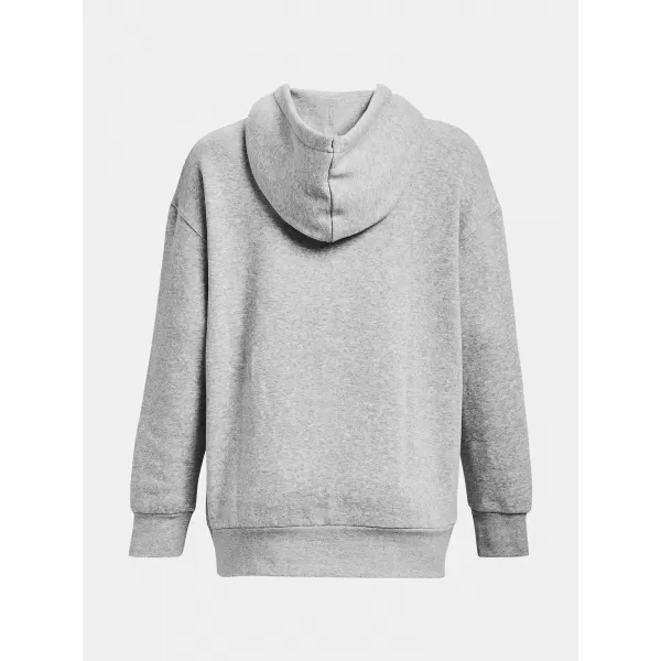  Damen-Sweatshirt UNDER ARMOUR ESSENTIAL FLC OS HOODIE 1379495-012 GRAU 