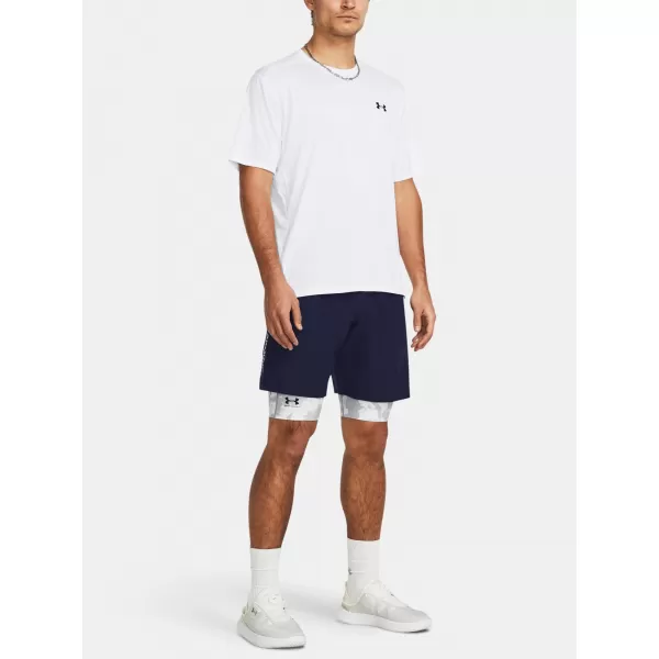  Herrenshorts UNDER ARMOUR WOVEN WDMK SHORTS 1383356-410 BLAU 