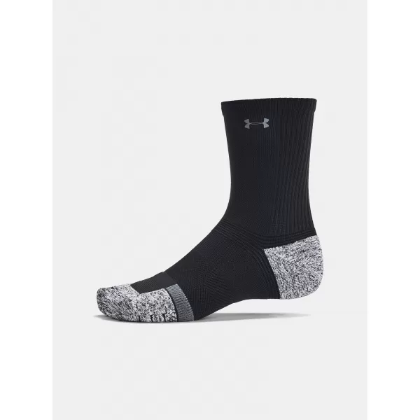  Socken UNDER ARMOUR UNISEX AD PRO MID (3 PÁRY) 1387048-001 SCHWARZ 