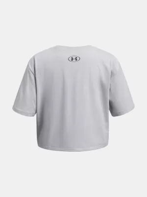 Mädchen-T-Shirt UNDER ARMOUR RIVAL SS 1389755-011 GRAU