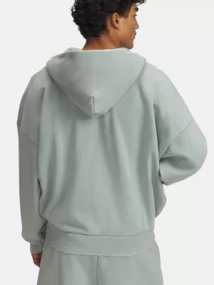 Herren-Sweatshirt UNDER ARMOUR ICON HWT FLEECE WASH FZ 6000651-348 GRÜN