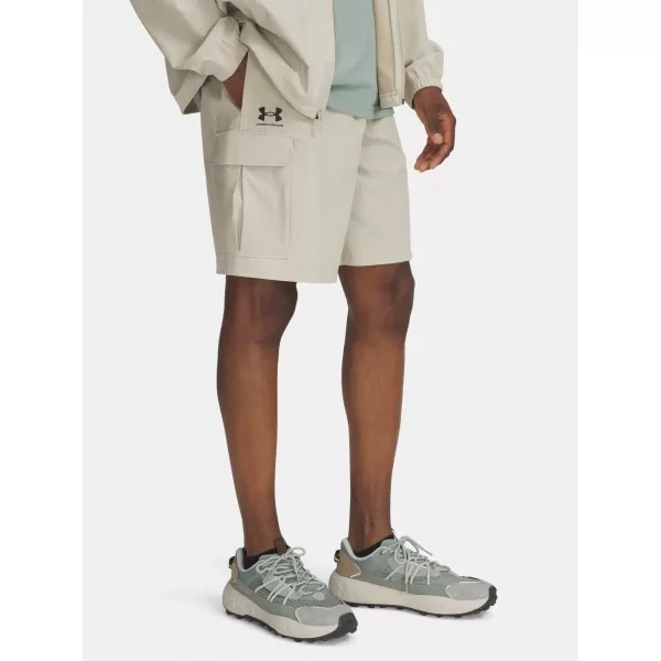  Herrenshorts UNDER ARMOUR VIBE WOVEN CARGO SHORT 1386560-289 BRAUN 