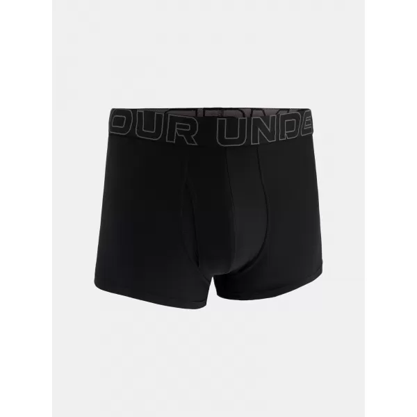  Herren-Boxershorts UNDER ARMOUR M PERF TECH 3IN (1KS) 1383877-001 SCHWARZ 