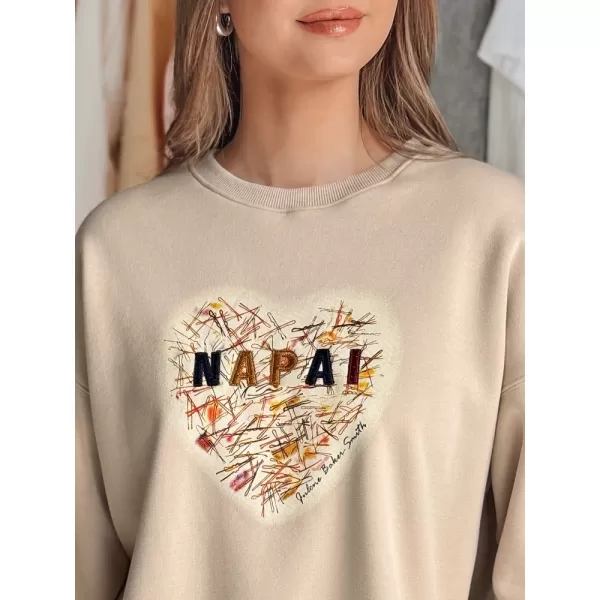  Damen Sweatshirt DSTREET SERDUCHOVA BY1442 BEIGE 
