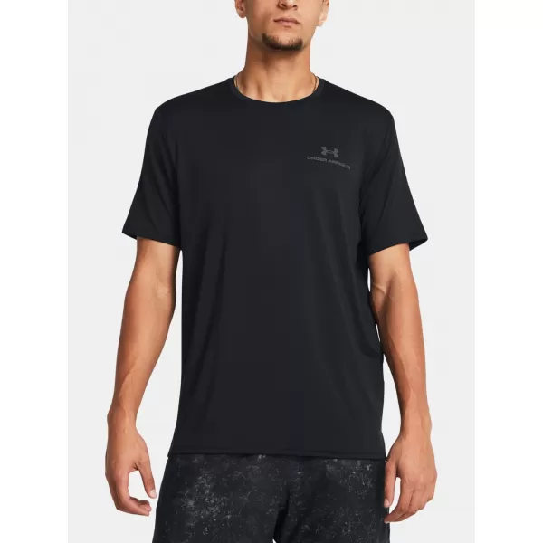  Herren-T-Shirt UNDER ARMOUR VANISH ENERGY SS 1383973-001 SCHWARZ 
