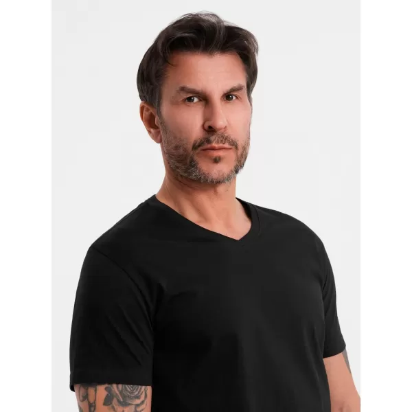  Hemd OMBRE OM-TSBS-0237 SCHWARZ 