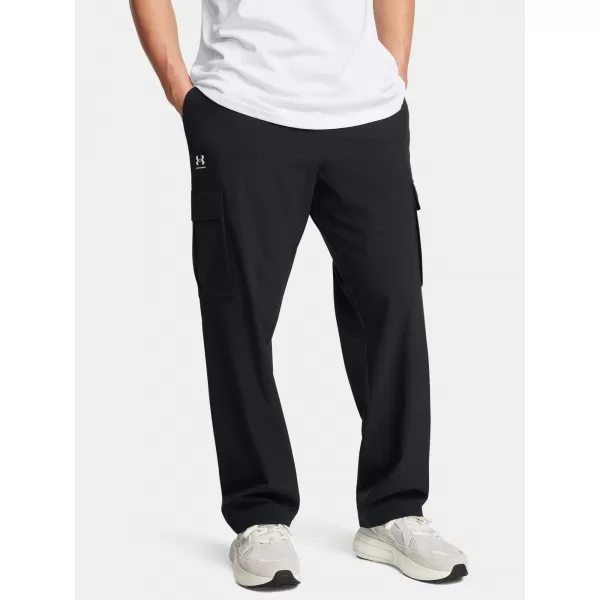  Sporthose für Herren UNDER ARMOUR VIBE WOVEN CARGO PANTS 1386558-001 SCHWARZ 