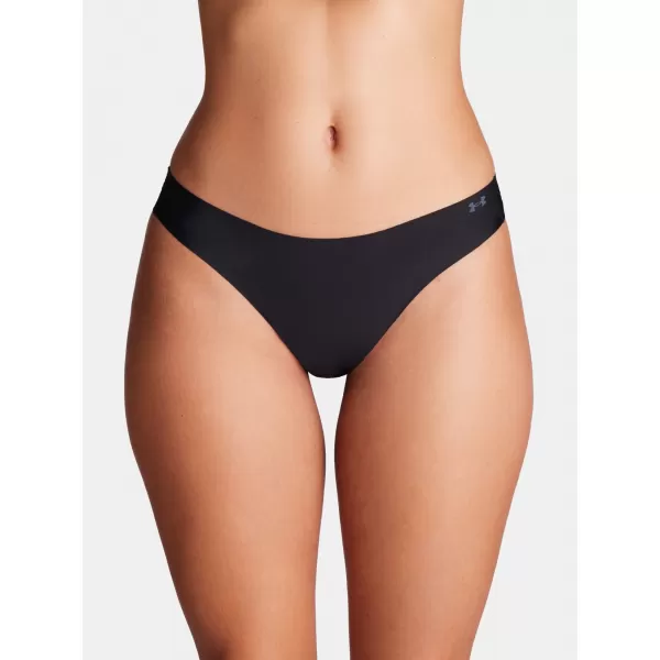  Damen-Tanga UNDER ARMOUR PURE STRETCH NS TANGA 1383893-001 SCHWARZ 
