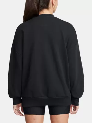 Damen-Sweatshirt UNDER ARMOUR ICON HWT TERRY OS CREW 1386493-001 SCHWARZ