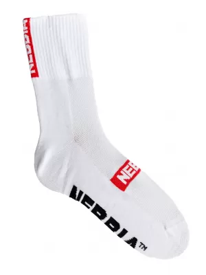 Crew-Socken „EXTRA MILE“ 103 WEISS Nebbia