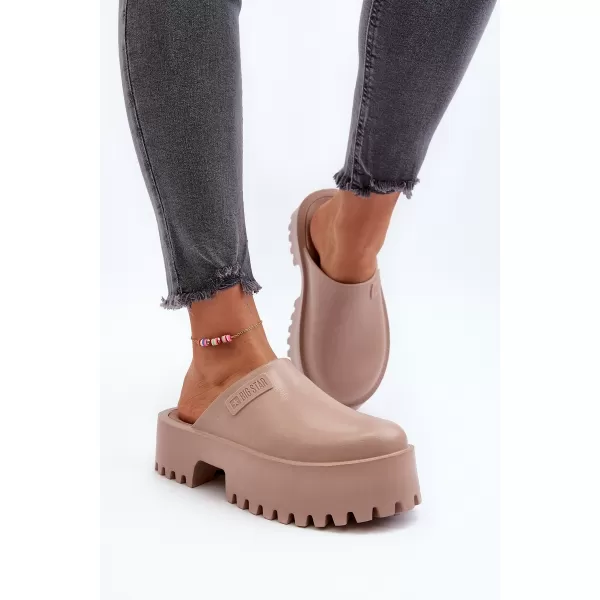 Damenhausschuhe BIG STAR NN274016 BEIGE Big Star Shoes 