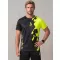 Männer funktionaler T -Shirt Premium ALTISPORT VOJ/ALM112TR01 SCHWARZFLUO GELB