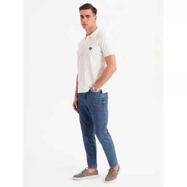  Herren t -Shirt OMBRE OM-POSS-0148 WEIß 