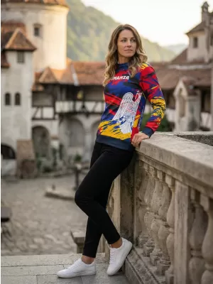 Funktionaler Sweatshirt -Prämie von Frauen ALTISPORT VOJ/ALW036RO/MI01 ROLLE