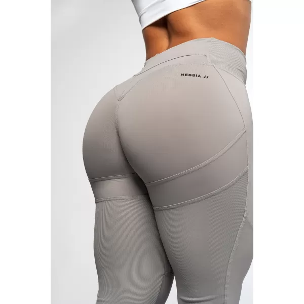  Shaping-Leggings mit hoher Taille GLUTE PUMP 247 GRAU Nebbia 