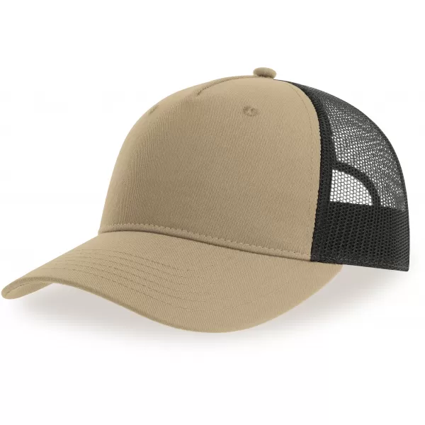  Kappe ATLANTIS | Zion KHAKI/SCHWARZ 