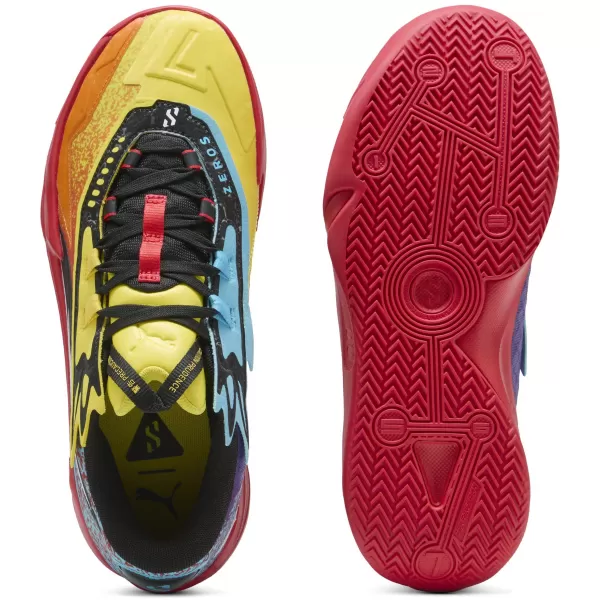  Stiefel PUMA SCOOT ZEROS II CAUTION 310843_01 RICKIE ORANGE/SPEED ​​YELLOW 