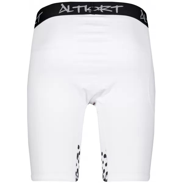  Männersport -Leggings über den Knien der Prämie ALTISPORT VOJ/ALM109LEG02 WEIß 