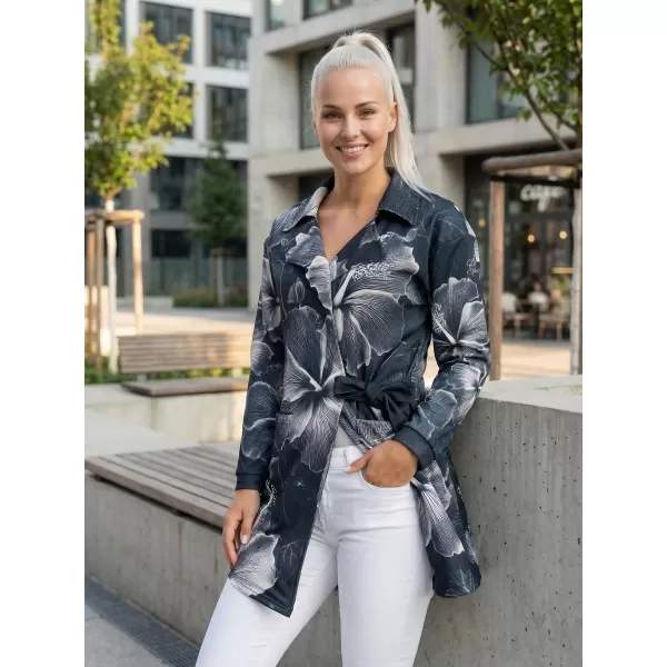 Frauenjacke Premium ALTISPORT VOJ/ALW102MI05 SCHWARZ UND WEIß 