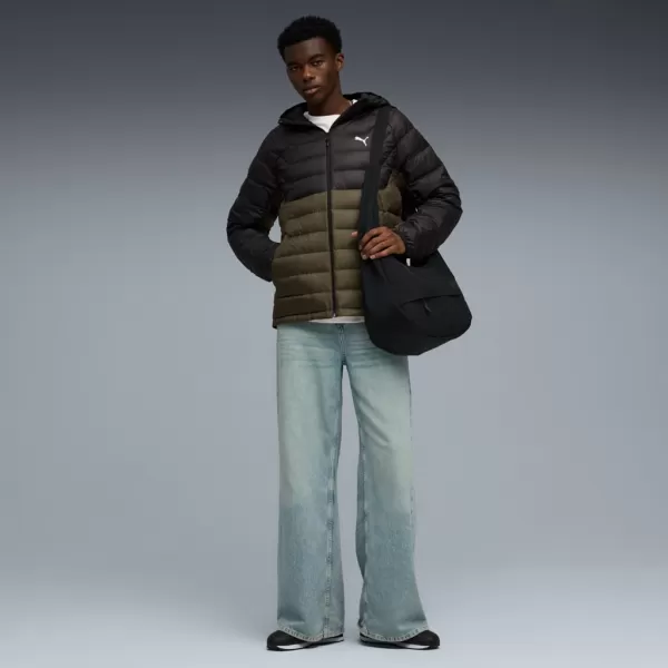 Herrenjacke PUMA PACKLITE HOODED DOWN JACKET 685221-70 GRÜN 