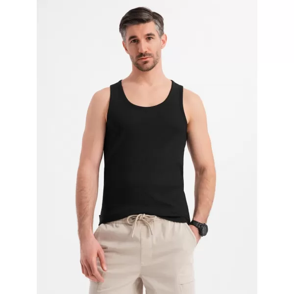 Hemd OMBRE OM-TSBT-0239 SCHWARZ 
