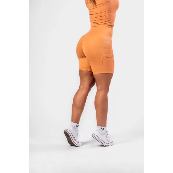  Radlerhose mit hoher Taille ELITE 467 ORANGE Nebbia 