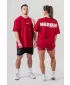 Übergroßes T-Shirt GYM ESSENTIALS 381 DARK RED Nebbia