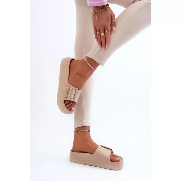  Damenhausschuhe BIG STAR NN274A666 BEIGE Big Star Shoes 