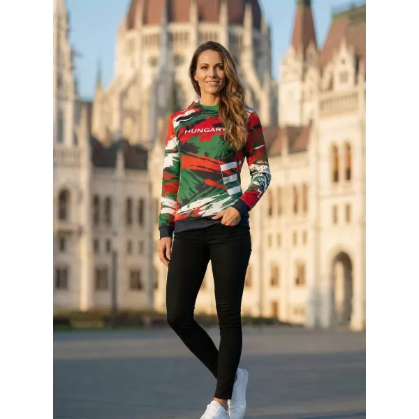  Funktionaler Sweatshirt -Prämie von Frauen ALTISPORT VOJ/ALW036HU/MI01 HU 