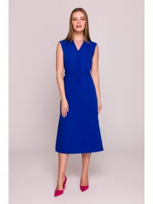 Kleid STYLOVE S410 KÖNIGSBLAU