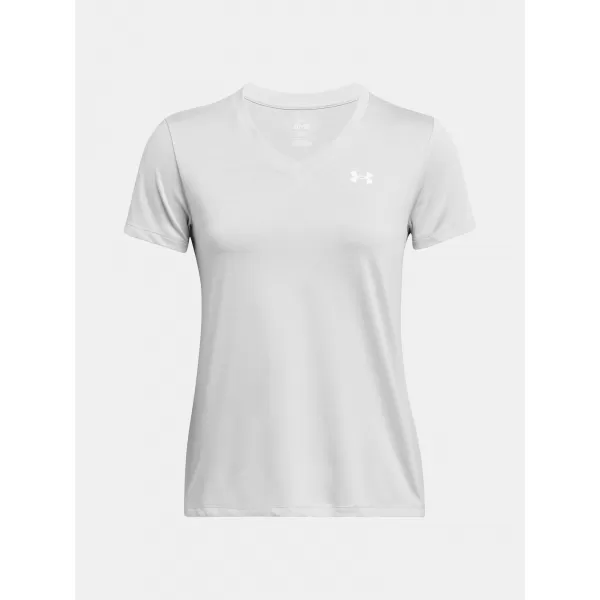  Damen-T-Shirt UNDER ARMOUR TECH SSV- TWIST 1384227-014 GRAU 