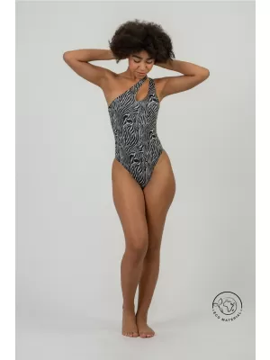 FORTALEZA Monokini – Zebra 735 WEISS Nebbia